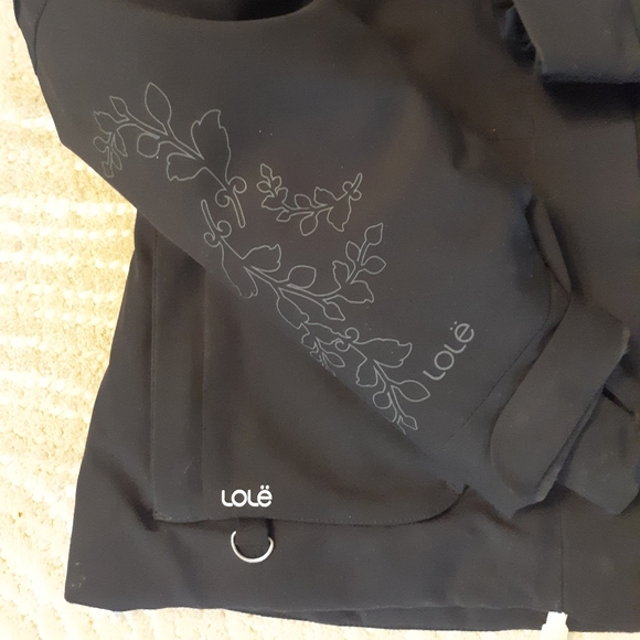 COPY - Lole Black Ski/Snowboard Jacket--Med - Picture 2 of 3